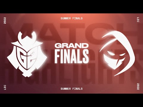 G2 v RGE  | Grand Finals | 2022 LEC Summer
