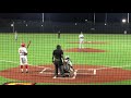 Full last inning of 4 innings, 0 hits, 8 k's in area round of 2021 TX 6a playoffs