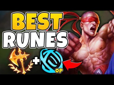 INCREASE YOUR LEE SIN WIN RATE BY USING THESE RUNES!! ROAD TO CHALLENGER - League of Legends