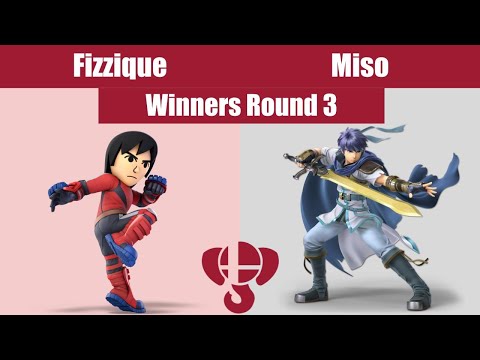 TUB 2/4/22 WINNERS ROUND 3 - Fizzique (Mii Brawler) Vs. Miso (Ike)