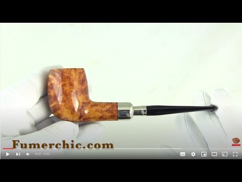 Pipe Chacom spigot 185: pipe en bois de bruyère de Saint claude.