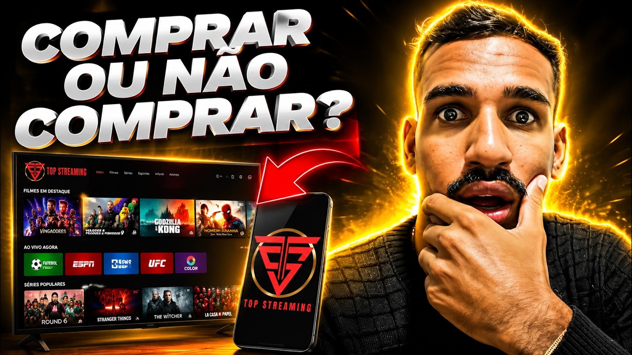 😱❌IPTV Top streaming funciona? TOP STREAMING Online É BOM? TOP STREAMING DEPOIMENTO!