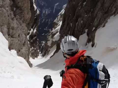 Canale scuro del Sassongher