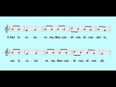 Marcondirondirondello, Oh che bel castello