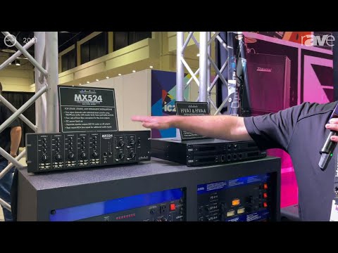 InfoComm 2021: ART Pro Audio Adds 5-Channel, 4-Zone MX524 Mic Line Mixer, HVA1 & HVA4 Class-D Amps