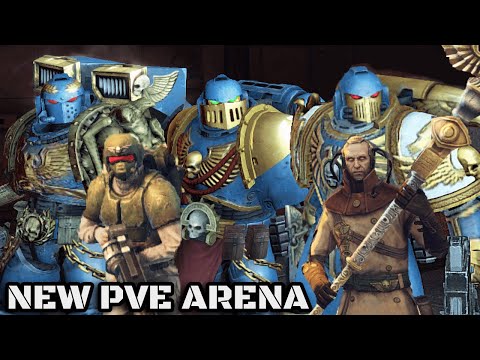Ultramarines & Imperial Guard vs Orks vs Chaos! - Warhammer 40K: Space Marine, Augmented Mod