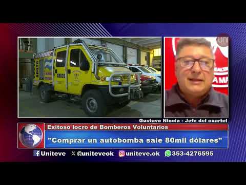Exitoso locro de Bomberos Voluntarios