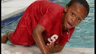 JAYDEN THOUGHT HE WAS GOING TO DROWN!!! JACKSON goes BEAST MODE on the MAT!☀️☀️