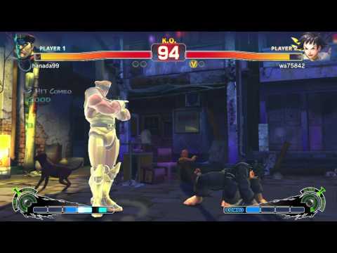 SSF4AE Ranked Asia - hanada99 (Dictator) VS wa75842 (Makoto)