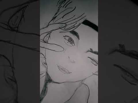 art by me who is 10 years old #bts #taehyung #shorts