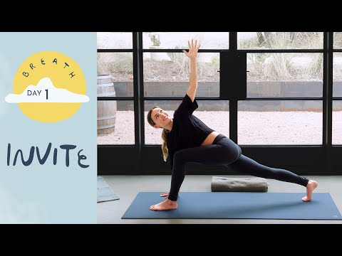 Day 1 - Invite  |  BREATH - A 30 Day Yoga Journey