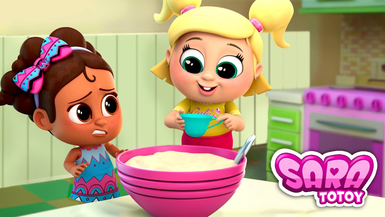 Educative Stories for kids Learning Soft Skills - Story Sara Making a Cake!!!