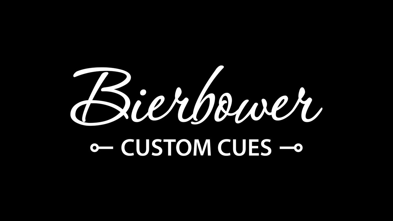 Video slideshow of past Bierbower cue designs.