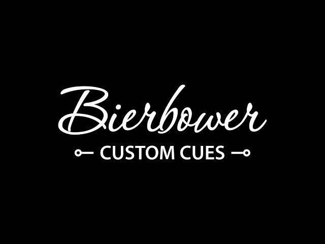 Video slideshow of past Bierbower cue designs.