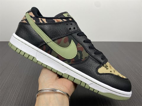 Worthy Buying Nike Dunk Low SE Crazy Camo DH0957 001 Reviews Unboxing on feet