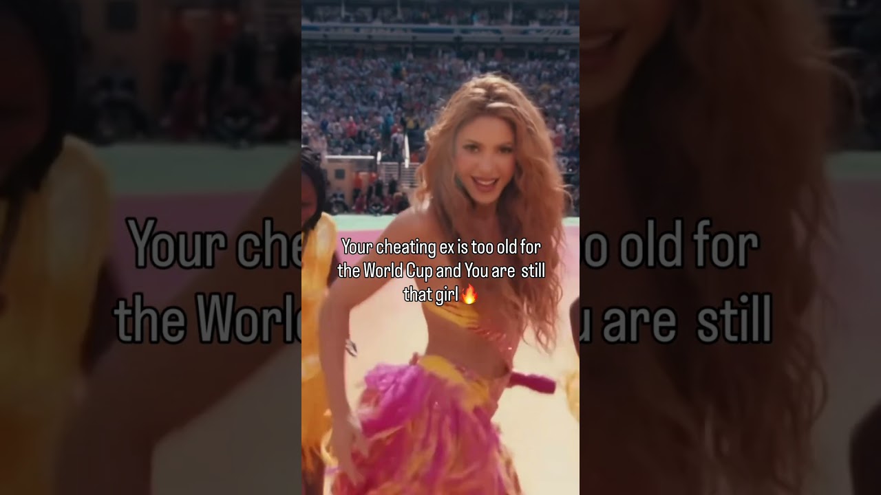 Imagine cheating on Shakira… and then watching her own the world’s biggest stage. #shakira #dance
