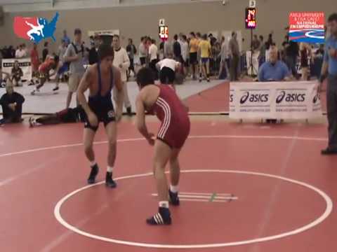 University Freestyle 66kg: Jimmy Kennedy vs. Eric Grajales
