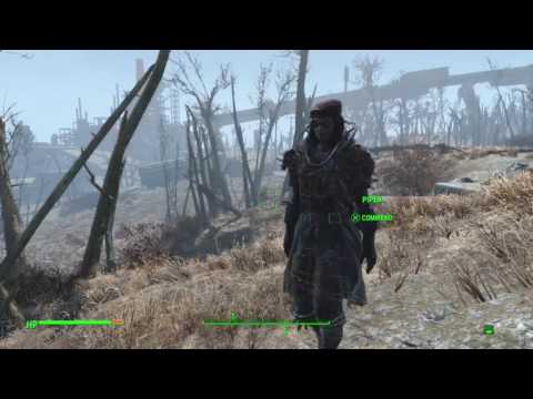 FALLOUT 4: Survival mode Let's Play (Part 6) - Failed attack on the Corvega factory (Flying bodies!)