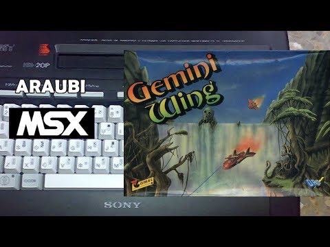 Gemini Wing (1989, MSX, Tecmo)