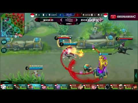 EVOS VS BOOM ID GAME 3