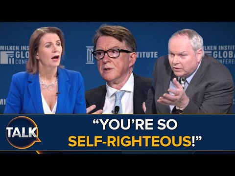 "You're HAPPY To Be Mates With Mandelson!" | Julia Hartley-Brewer's FURIOUS Row With Journalist