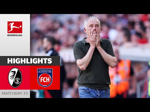 Resumen de SC Freiburg vs Heidenheim Matchday 33