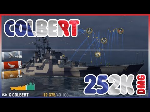 252kThe Ultimate Defender !! Colbert || World Of Warships