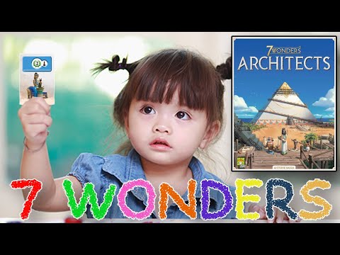 Why is 7 Wonders Architects Made for Toddlers!? - August Review