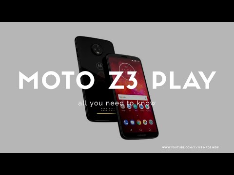 Moto z3 play is with new look and new features!
