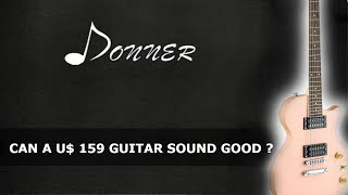 Video thumbnail for The cheapest guitar on Amazon  -  Donner DLP 124B by Silas Fernandes