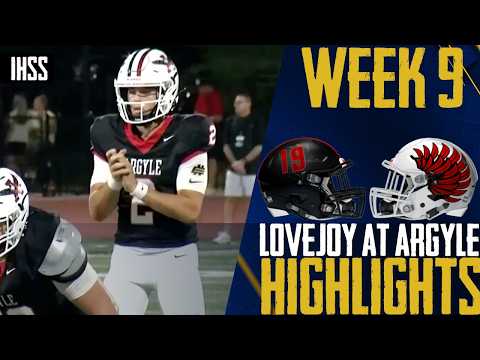 Argyle Pulls Away from Lovejoy in 3-5A D2 Showdown | 45-28