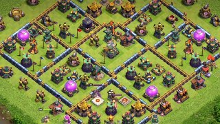 【クラクラ】クイヒードラゴンラッシュPart29 TH14全壊