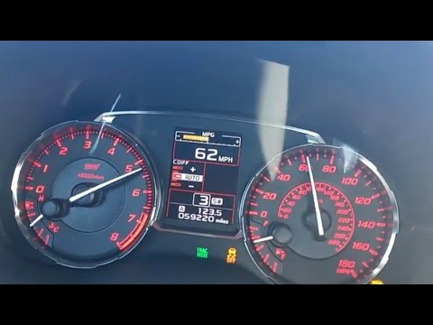 Thumbnail for Stock 2017 STi 0-60+ run.