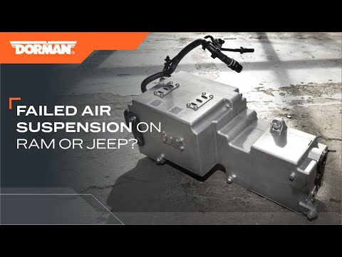More reliable replacements for failed Ram and Jeep ASCM nitrogen air suspensions
