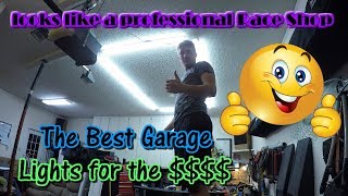 New Garage Lights Part 1 (Barrina T5 LEDs) The best lights for the money