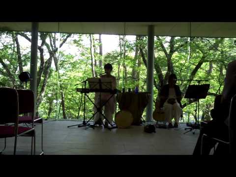 哲学科 Balinese wind Toshi＆七海　＠信州高遠美術館