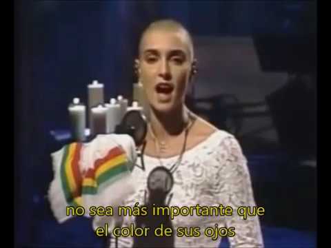 Sinead O'Connor - War (Bob Marley) SNL 1992 SUBTITULOS ESPAÑOL