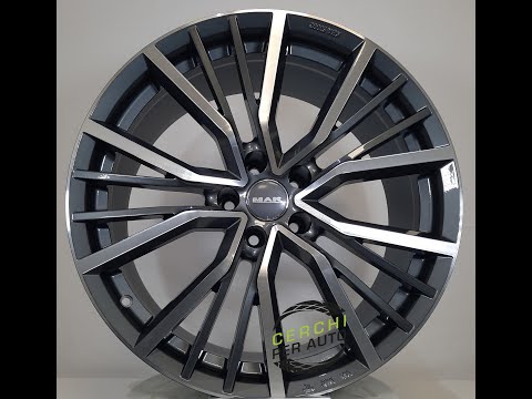 CERCHI IN LEGA MAK UNION GUN METALLIC