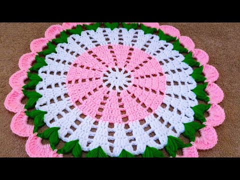 Crochet thalposh New design very easy and beautiful 😍 💓