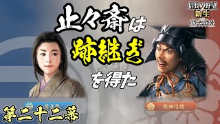 っぱ合戦はこうでなくちゃ【信長の野望・新生PK】｜止々斎は跡継ぎを得た 第二十二幕【蘆名露｜蘆名家】