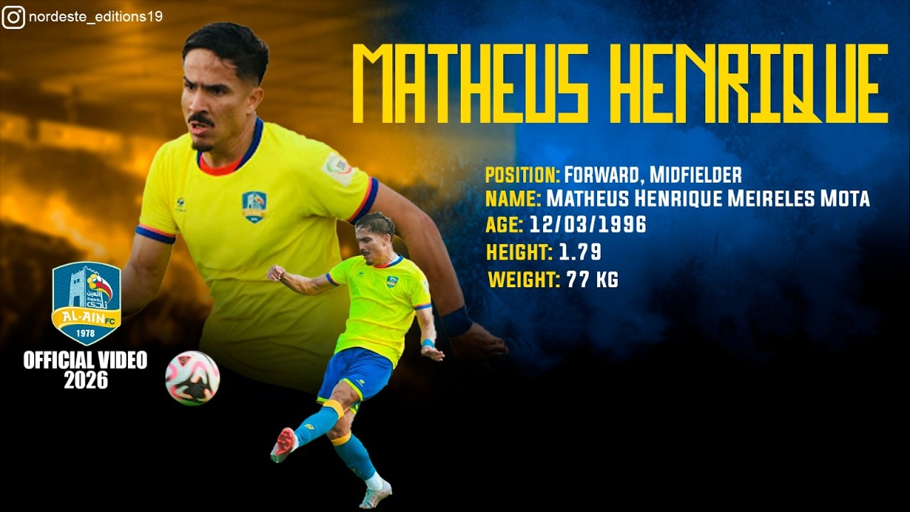 MATHEUS HENRIQUE - FORWARD/MIDFIELDER - 2026