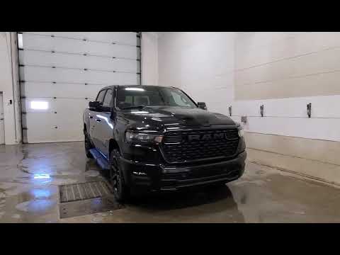 2026 Ram 1500 Sport 4x4 Crew Cab 5'7" Box in Black for sale at Indian Head Chrysler Dodge Jeep Ram Ltd. in Indian Head, SK
