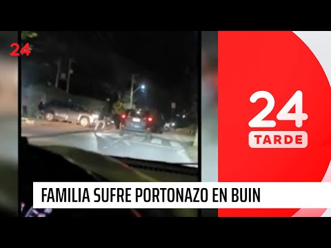 Familia sufre portonazo al salir de la piscina municipal de Buin | 24 Horas TVN Chile