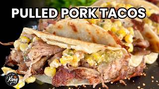 The BEST Way to Use Leftover Pulled Pork (Street Tacos!)