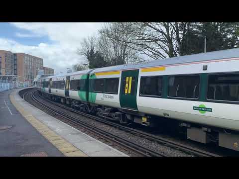 377608 departs Coulsdon Town - Friday 24th March 2023