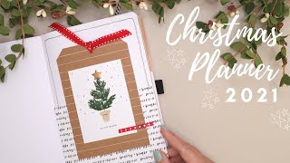 2021 Christmas Planner | Holiday Bullet Journal | Christmas Bullet Journal | Christmas Scrapbook