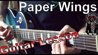How To Play: Paper Wings by Rise Against