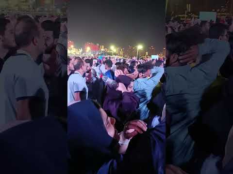 Pobeda Japana nad Nemackom slavlje u Katari. End of match Japan vs German