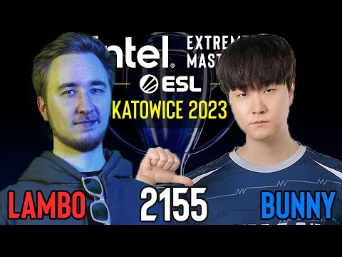 🇰🇷 Bunny (T) vs 🇩🇪 Lambo (Z) - Gruppe D - IEM Katowice 2023 - StarCraft 2 - Cast 2155