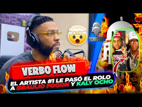 VERBO FLOW: EL ARTISTA #1 EN LA CALLE/ LE PASÓ EL ROLO A BRAULIO FOGON Y KALY OCHO